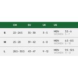 DANISH ENDURANCE Premium Hardloopsokken met Merino Wol - voor Dames & Heren - 2 paar - Meerkleurig - Maat 39-42