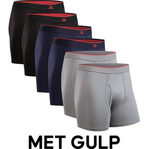 DANISH ENDURANCE - Boxershorts - Bamboe Viscose - 6 pack - voor Heren