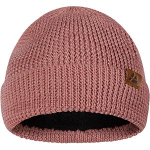 DANISH ENDURANCE Beanie - Roze - Merinowol - Fleece Binnenvoering