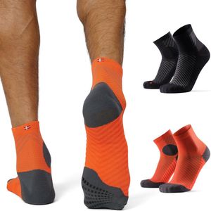 DANISH ENDURANCE - Anti-Slip Hardloopsokken - Zwart - 2 paar