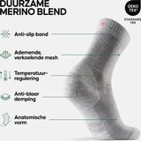 Danish Endurance - Wandelsokken - Zwart - 30% Merinowol - Antibacterieel