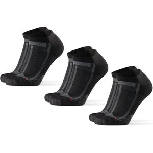 DANISH ENDURANCE - Korte Hardloopsokken - 3 Paar - Anti Blaren - Lichte Compressie