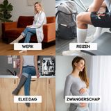 DANISH ENDURANCE - Compressiekousen - Marineblauw - 14-18 mmHg - 1 paar