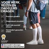 DANISH ENDURANCE - Compressiekousen - Marineblauw - 14-18 mmHg - 1 paar