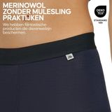 DANISH ENDURANCE Thermo Legging - Dames - Merino Wol - Thermobroek - Donkerblauw Navy - XL.