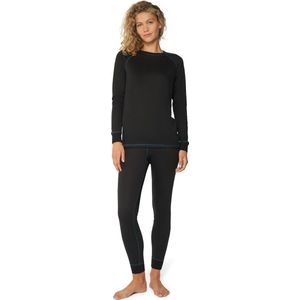 DANISH ENDURANCE Thermoset voor Dames & Heren - Gerecycelde Materialen - Thermokleding - Zwart Blauw - Maat XXL