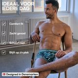 DANISH ENDURANCE Katoenen Boxershorts- Onderbroeken voor Heren - 6 pack - Maat 3XL