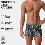 DANISH ENDURANCE Katoenen Boxershorts- Onderbroeken voor Heren - 6 pack - Maat 3XL