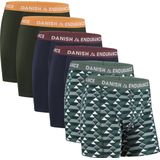 DANISH ENDURANCE Katoenen Boxershorts- Onderbroeken voor Heren - 6 pack - Maat 3XL