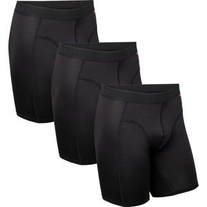DANISH ENDURANCE - Sport Boxershorts - Zwart - Extra Lang - 3 pack