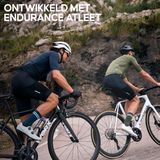 DANISH ENDURANCE Crew Fietssokken Dames en Heren - Ademend - Mountainbiken & Wielrennen - 3 paar - Wit/Zwart - Maat 43-47