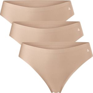DANISH ENDURANCE - Onzichtbare Strings - Beige - 3-pack