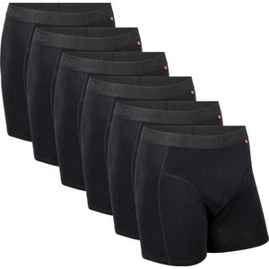 DANISH ENDURANCE - Boxershorts - Zwart - Biologisch Katoen - 6-pack
