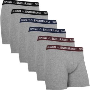 DANISH ENDURANCE - Katoenen Boxershorts - 6 Pack - Maat M
