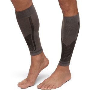 DANISH ENDURANCE - Kuit Compressie Hoes - Grijs/Zwart - 21-26 mmHg - 1 Paar