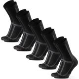 DANISH ENDURANCE Crew Hardloopsokken voor Lange Afstanden Dames en Heren 5 paar - anti blaren - Maat 43-47