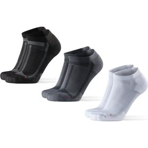 DANISH ENDURANCE - Korte Hardloopsokken - 3 Paar - Anti Blaren - Lichte Compressie