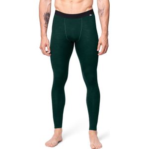 DANISH ENDURANCE Thermo Leggings voor Heren - van Merino Wol - Donkergroen - XL