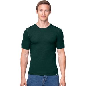 DANISH ENDURANCE Thermo T-Shirt - Donkergroen - Merino Wol