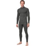 DANISH ENDURANCE Merino Thermo Ondergoed Set - Extreme Kou - voor Heren - Donkergrijs - XL