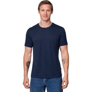 DANISH ENDURANCE Thermo T-Shirt voor Heren - van Merino Wol - Marineblauw - M