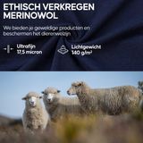 DANISH ENDURANCE - Thermo T-Shirt - Donkergroen - Merino Wol - Heren