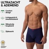 DANISH ENDURANCE - Boxershorts - Marineblauw - Bamboe Viscose - 6 pack
