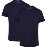 DANISH ENDURANCE T-Shirt voor Heren - V-Neck - Marineblauw - 2 pack