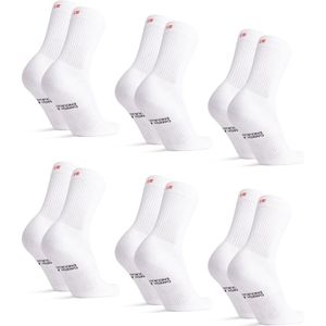 DANISH ENDURANCE - Sport Crew Sokken - 6 Paar - Zweetafvoerend en Ademend