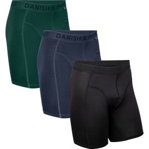 DANISH ENDURANCE Sportonderbroeken Heren - Quick Dry - Sport Boxershorts - 3 pack - Meerkleurig - Maat M