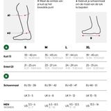 Compressie Kousen - Zwart - 56% Polyamide - Ademend en Zweetafvoerend