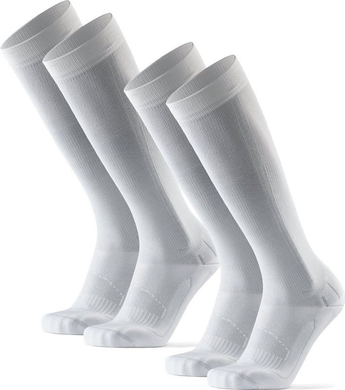 Compressie Kousen - Zwart - 56% Polyamide - Ademend en Zweetafvoerend