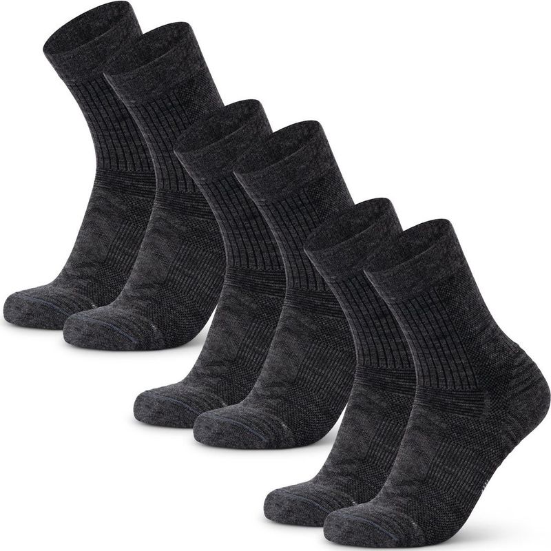 Danish Endurance - Wandelsokken - Zwart - Merinowol - Ademend en Antibacterieel