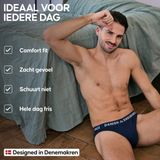 DANISH ENDURANCE - Bamboe Viscose Slips - Meerkleurig - Multipack 6-Pack