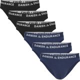 DANISH ENDURANCE - Bamboe Viscose Slips - Meerkleurig - Multipack 6-Pack
