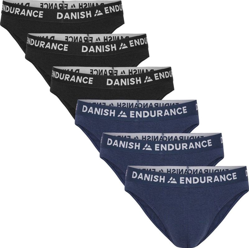 DANISH ENDURANCE - Bamboe Viscose Slips - Meerkleurig - Multipack 6-Pack