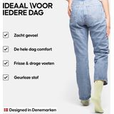 DANISH ENDURANCE - Klassieke Bamboe Viscose - Sokken - Meerkleurig - 6-paar