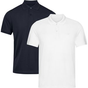 Poloshirt - Blauw - Biologisch Katoen - 1-Pack
