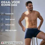 DANISH ENDURANCE - Boxershorts - Meerkleurig - 10-Pack - Katoen, Ademend, Klassieke Pasvorm