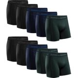 DANISH ENDURANCE - Boxershorts - Meerkleurig - 10-Pack - Katoen, Ademend, Klassieke Pasvorm