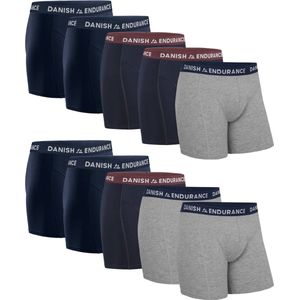 DANISH ENDURANCE - Boxershorts - Meerkleurig - Katoenen Ondergoed - 10-Pack