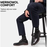 DANISH ENDURANCE - Merinowol Sokken - Marineblauw - 5 Paar