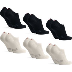 DANISH ENDURANCE - Onzichtbare Bamboe Sokken - Unisex - Anti-Slip Hiel