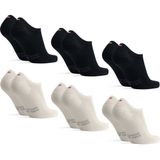 DANISH ENDURANCE - Onzichtbare Bamboe Sokken - Unisex - Anti-Slip Hiel