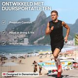DANISH ENDURANCE Tanktop voor sportschool en fitness, mouwloos, ademend, sneldrogend, 1 of 2 paar, S