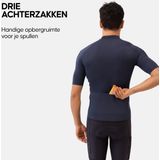 DANISH ENDURANCE - Fietstrui - Marine Blauw - Korte Mouwen