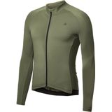 Danish Endurance - Fietstrui - Olijfgroen - Lange Mouwen - Quick-Dry - Achterzakken