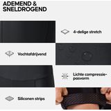 DANISH ENDURANCE - Wielershort - Zwart - 3D Pro Padding - Quick Dry - Voor Lange Afstand Fietsen