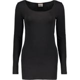 Vero Moda - Extra Lang Shirt - Zwart - Lichte Kwaliteit