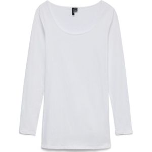 Vero Moda - Extra Lange Shirt - U-hals - Lange Mouwen - Lichte Kwaliteit